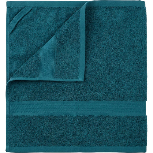 Wfkvd Combed Cotton Terry Bath Towel Deep Teal - Product view
